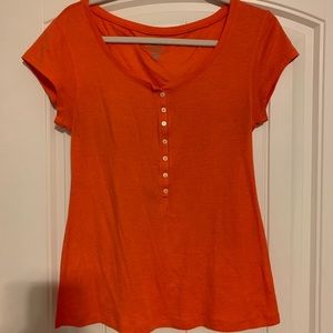 Large t shirt with buttons